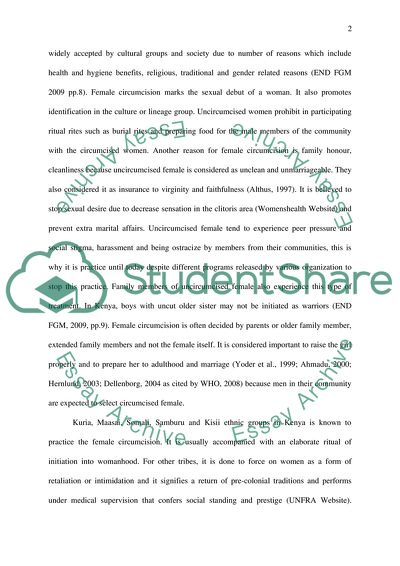 Sex and Sexuality: a Cultural Taboo