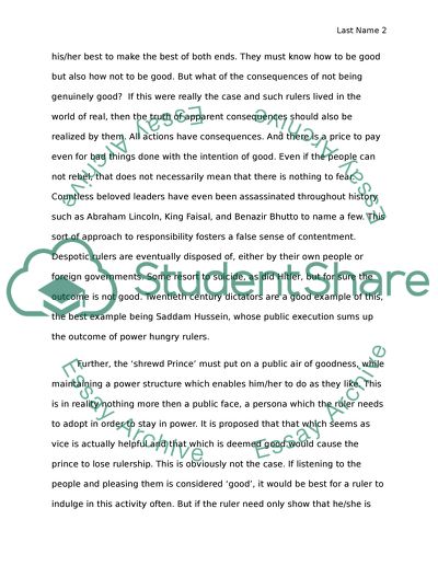 The prince by machiavelli picture