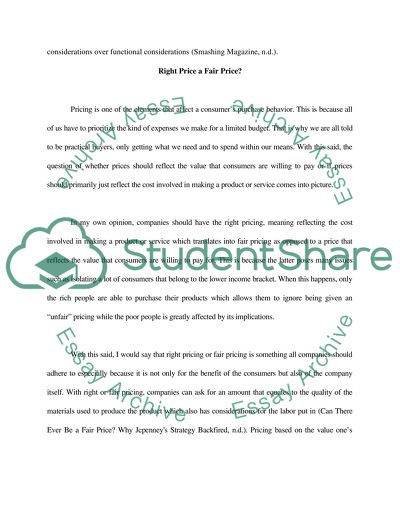 Marketing Management - Assignment 8