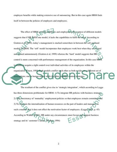 HRM As A Beneficial Tool For Both Employers And Employees