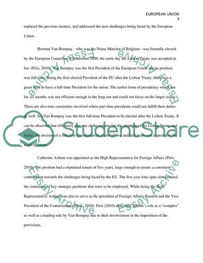 The Politics, Significance, and Prospects of the New EU Leadership