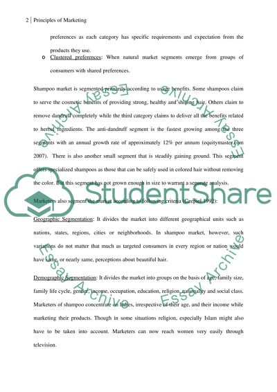 Principles of Marketing