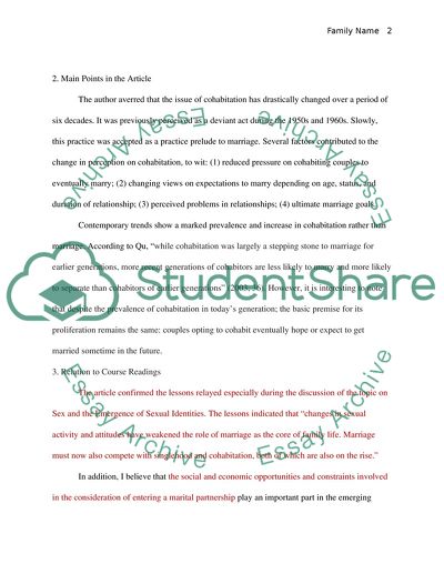 Expectations of Marriage among Cohabiting Couples