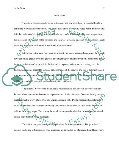 The Future of the Internet