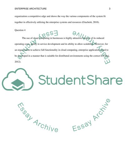 Enterprise Architecture