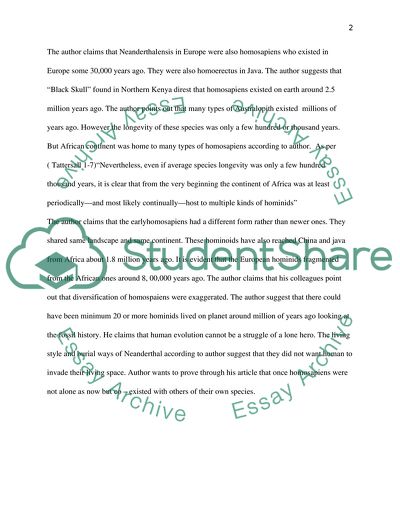 Once We Were Not Alone Critique