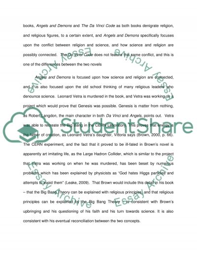 Da vinci code essay