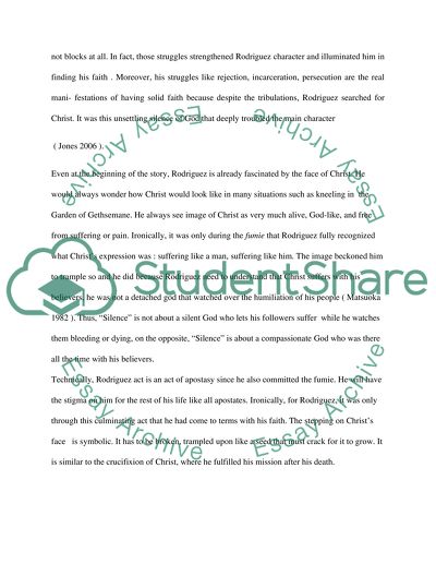 Silence by Shusaku Endo