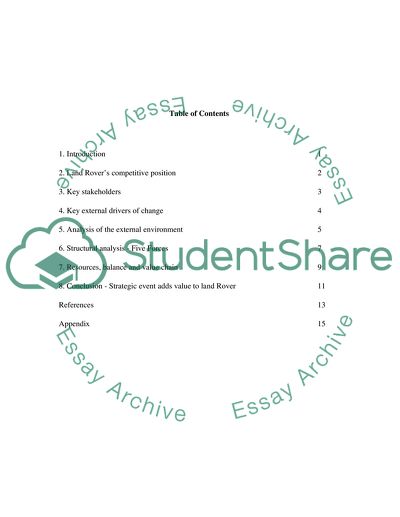 Strategic Marketing and Planning