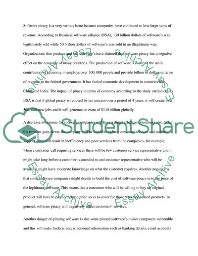 How Serious Is Software Piracy