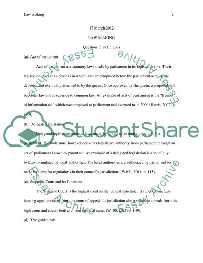 In Whose Jurisdiction Is the Creation of a Judicial Precedent