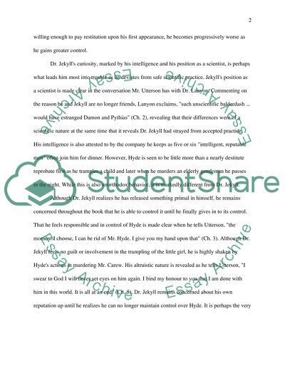 Dr. Jekyll Transformation