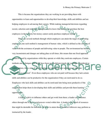 Project Paper On Money As A Motivator — ghostwriter seminararbeit