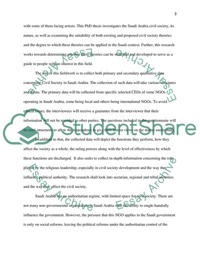 Measurement of Civil Society