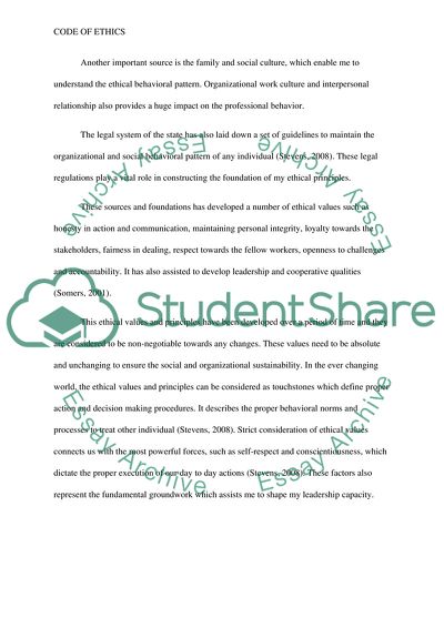 Business Ethics: Corporate Morality