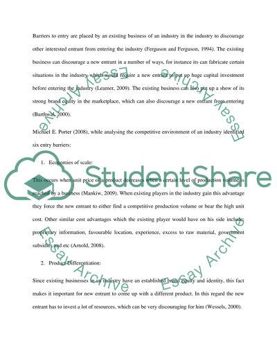 Competition between Loblaw and Wal-Mart