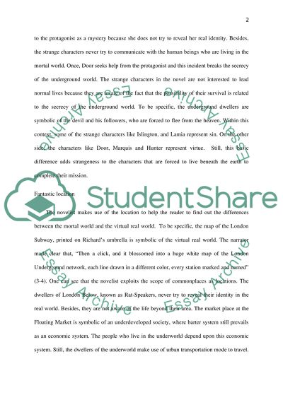 Neverwhere by Neil Gaiman