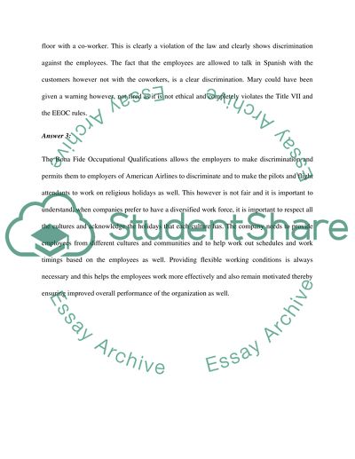 Employment law paper