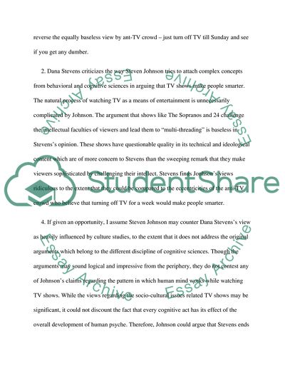 Does Watching TV Make You Smarter