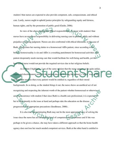 Nursing - Ethical Dilemma