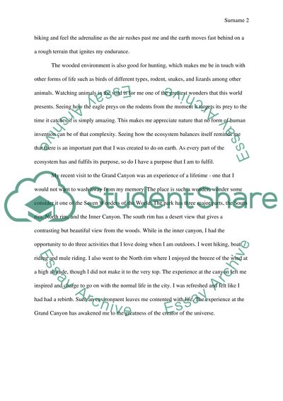 Describing the Place of Contentment