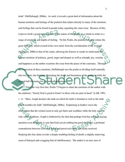 Theology: The Image of God and Human Emotions