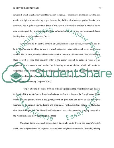 Short Religion Films