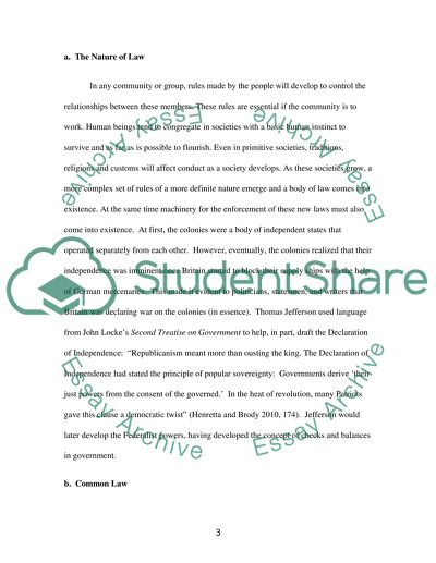 The Declaration of Independence in the American Legal System