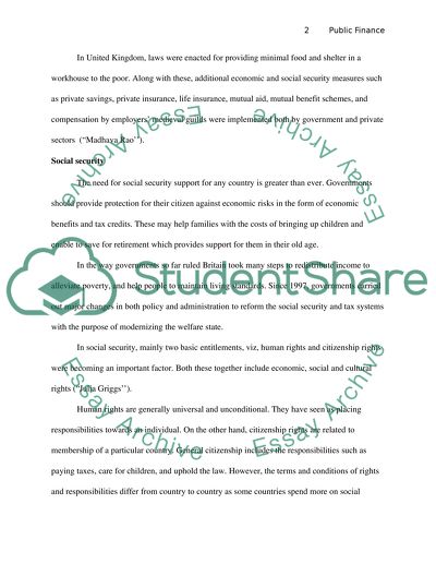 United Kingdom Public Finance