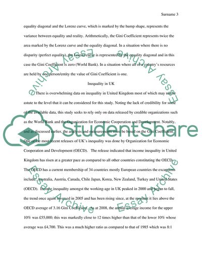 Economic Inequality in the UK