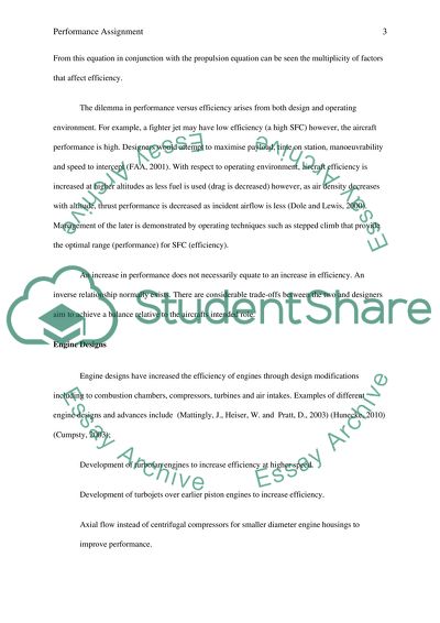 Aircraft Performance Assessment