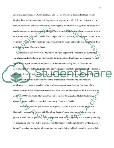 Performance Management (paraphrase) Human Resource Management Class