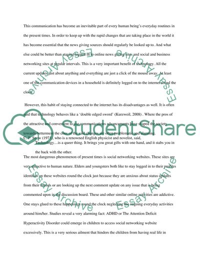 The Advent of Communications and Information Technology