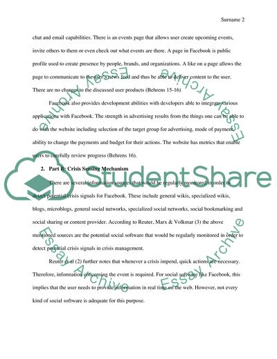 The Use of Social Media in Risk and Crisis Communication