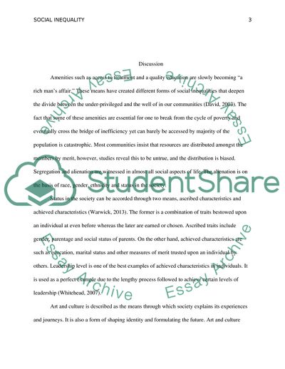 Social Inequalities and How Art Has Been Used as a Means of Addressing Them