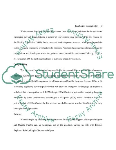 JavaScript: Compatibility, Strengths, and Weaknesses