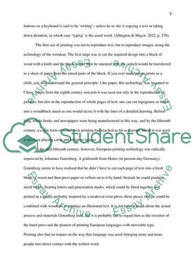 Technology in Shaping the Use of English