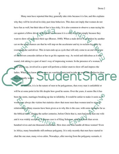 Men--Its in their nature