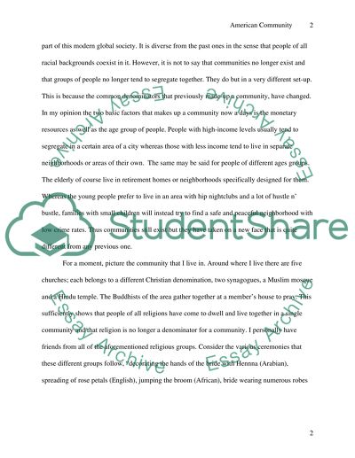 Race and American Community