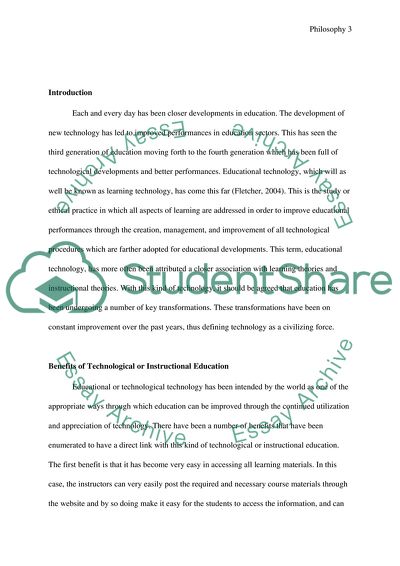 To What Extent Can Technology Be Viewed as a Civilizing Force