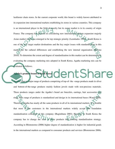 Agathas Product Brand in South Korea