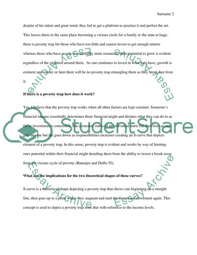 Development Economics Paper 3