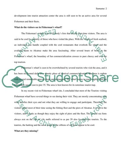 Fisherman Wharf of San Francisco