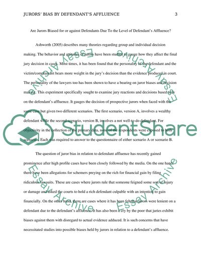 Speculated on the Fairness of the Whole Justice System