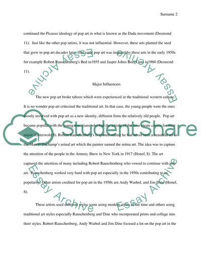 Pop Art and modern popular culture