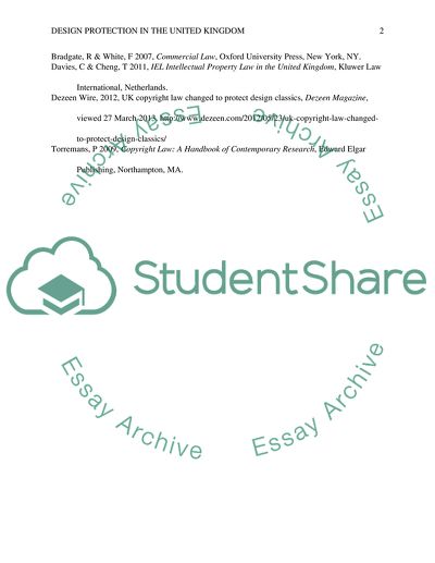 Legal Context of the Fashion & Design industry