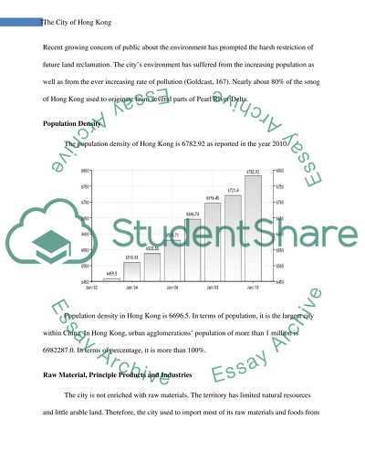 The City of Hong Kong
