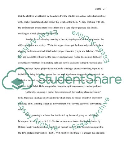 HEALTH SOCIILOGY Class & Illnessrelated behaviour