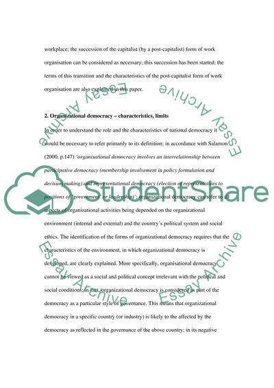 Democracy Stops at the Factory Gates