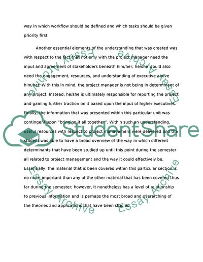 Core Processes in Effective Project Management